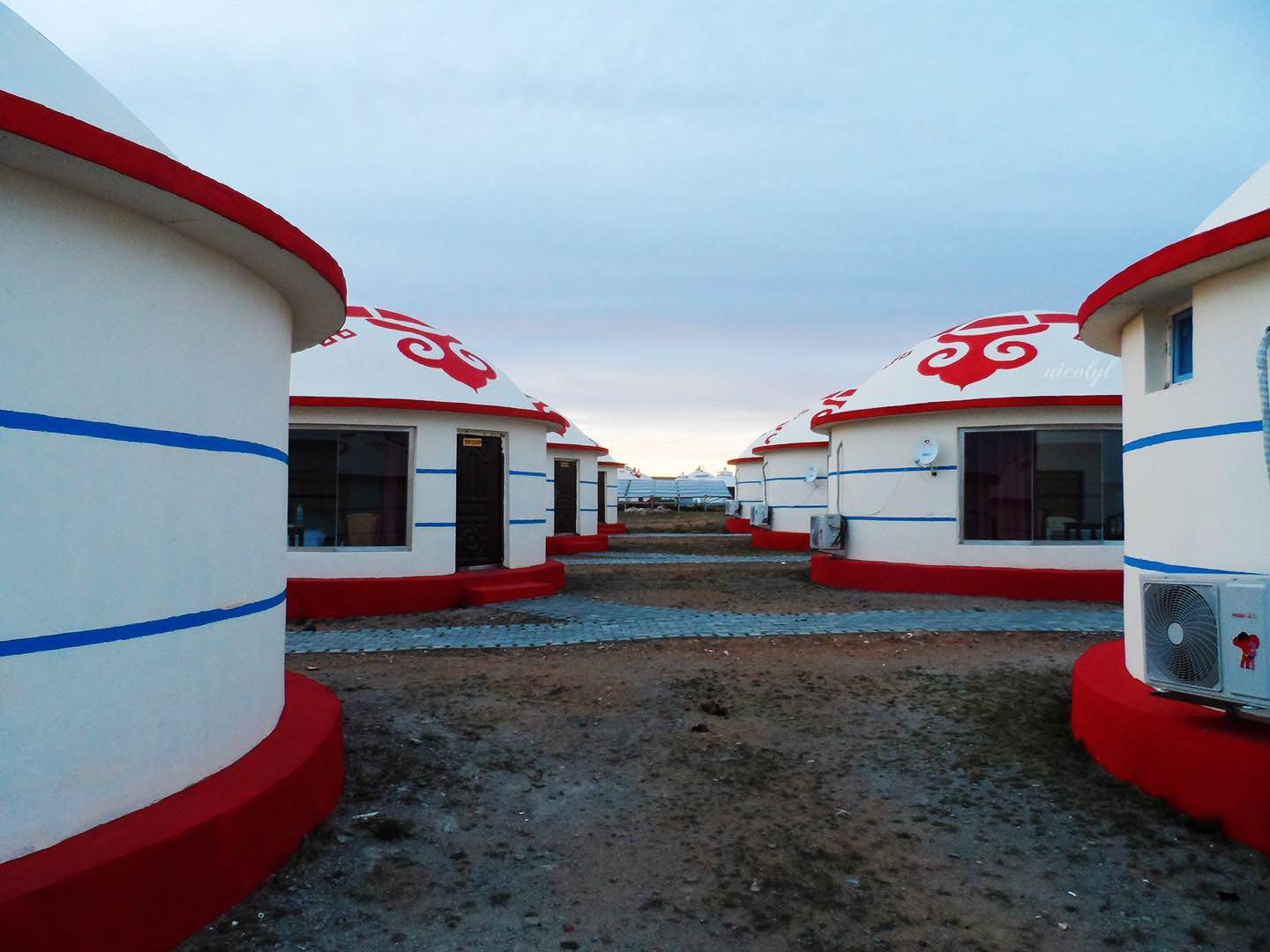 Yurt Xilamuren Grassland Inner Mongolia