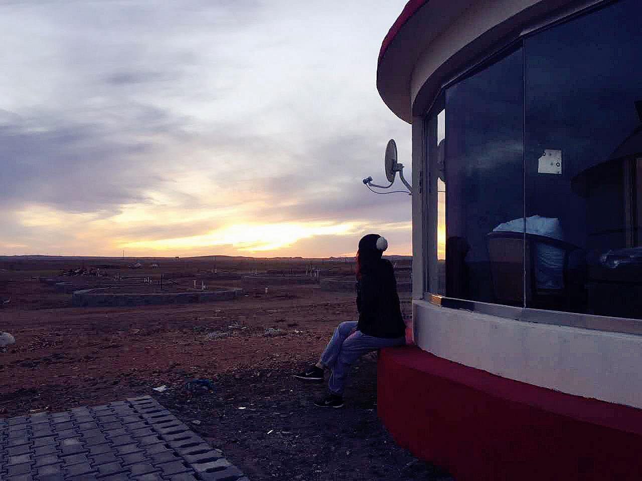 Yurt Xilamuren Grassland Inner Mongolia