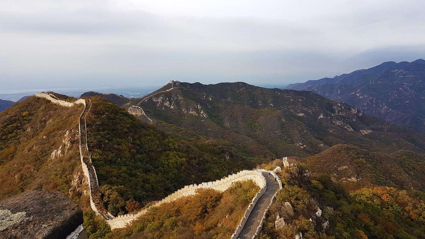 Camping on the Great Wall of China