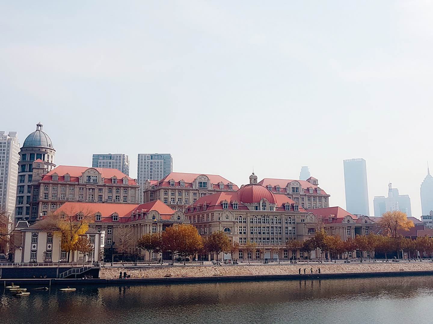 Tianjin hai river European architecture