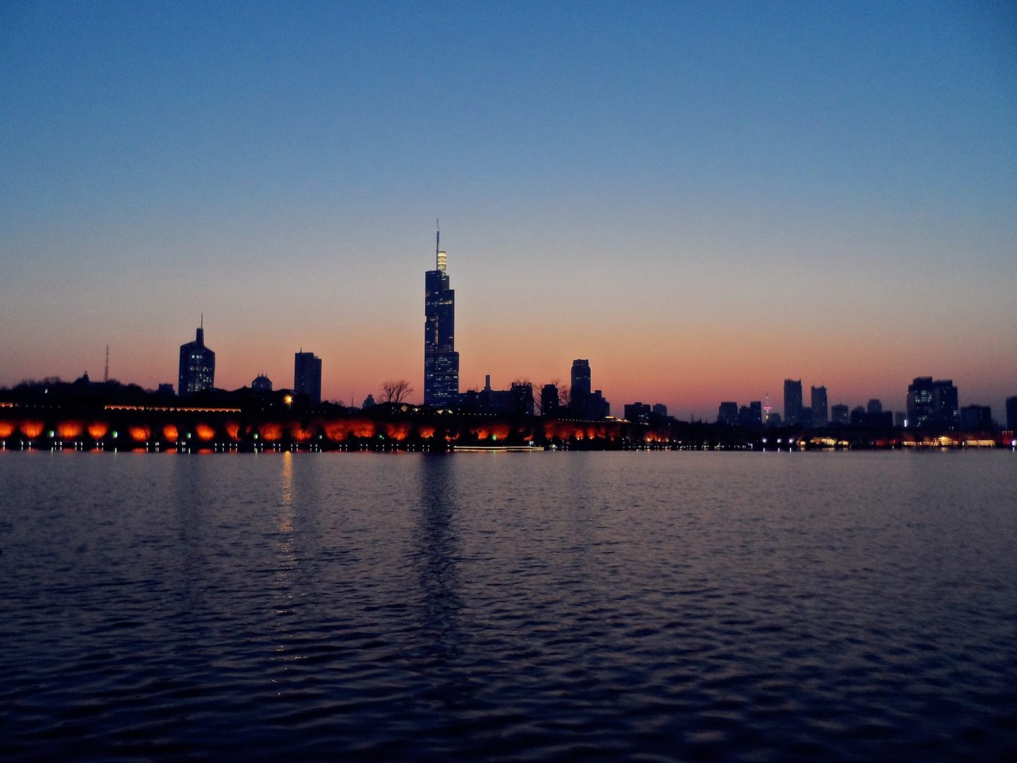 Nanjing xuanwu lake