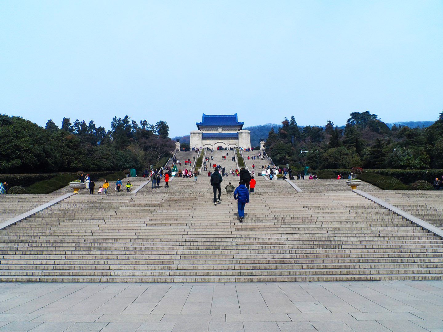 nanjing Purple Mountain Sun Yat sen Mausoleum