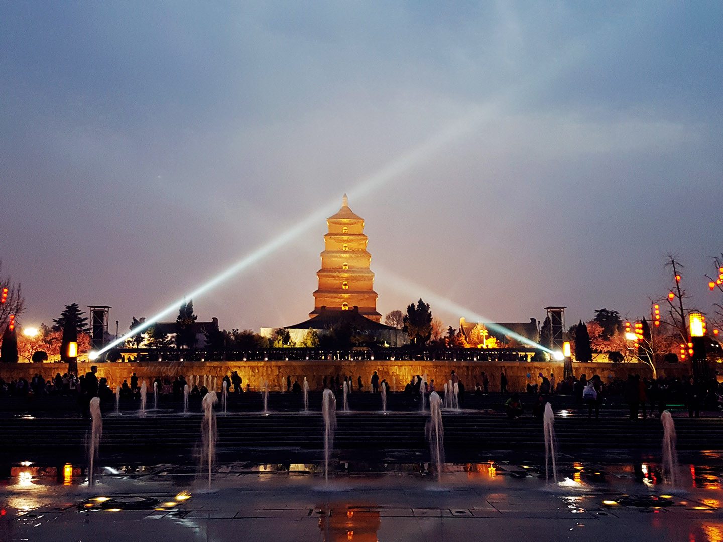 Xian Big Wild Goose Pagoda, Da Ci'en Temple