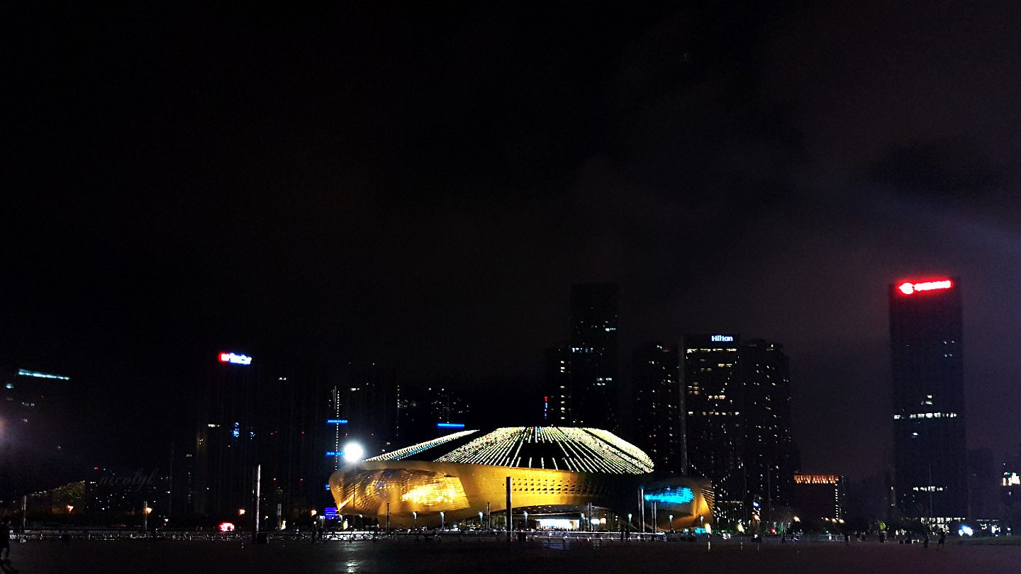 dalian liaoning grand theatre night