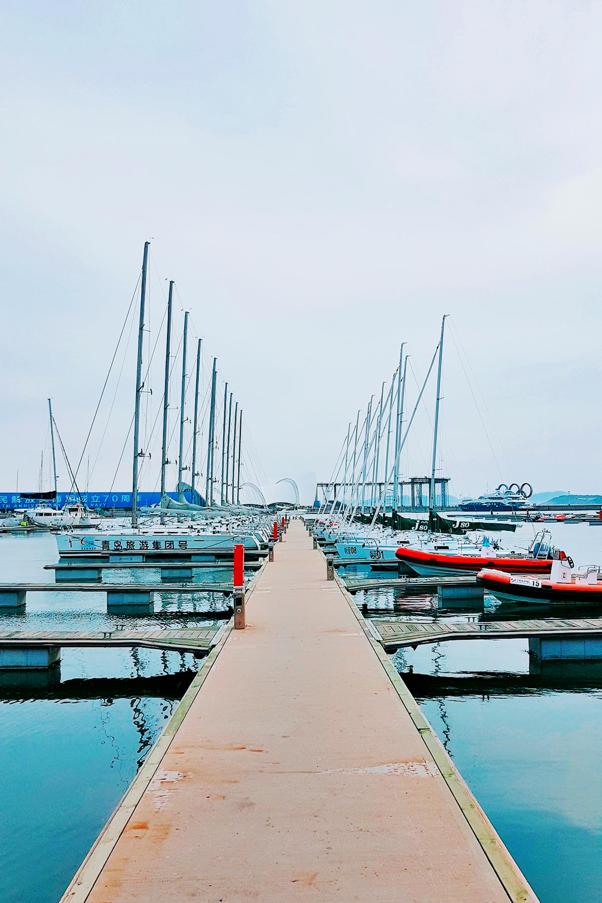 qingdao shandong olympic sailing centre china 中国 山东 青岛 奥林匹克帆船中心