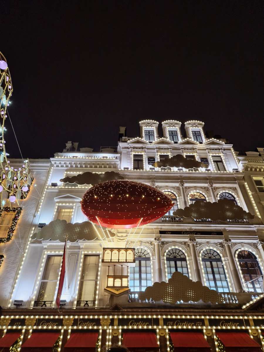 cartier new bond street christmas in london