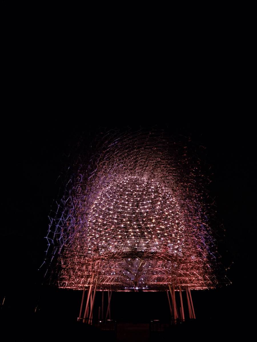 bee hive kew gardens christmas in london