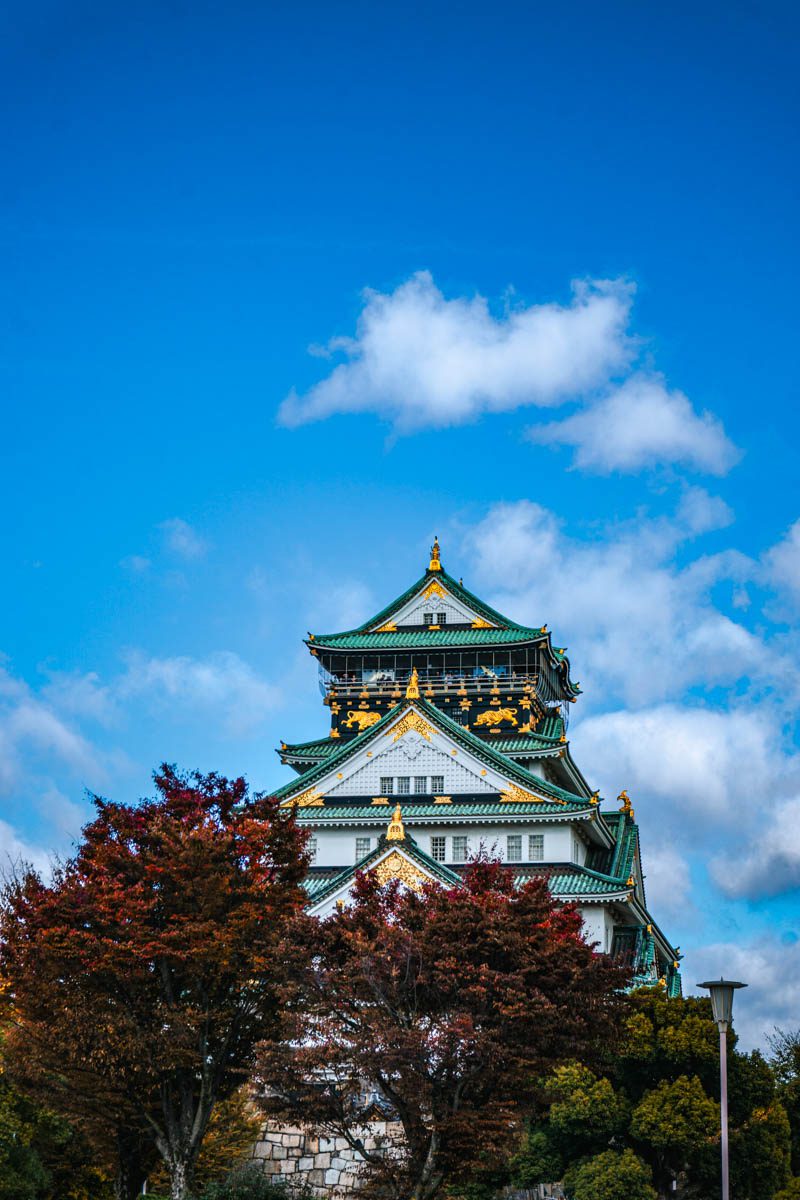 osaka castle japan